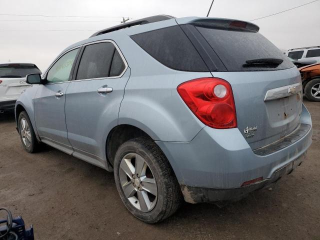 2GNFLFEK1F6207261 - 2015 CHEVROLET EQUINOX LT BLUE photo 2