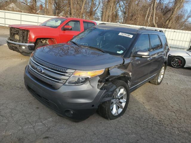 1FM5K8F83EGB09865 - 2014 FORD EXPLORER LIMITED GRAY photo 1