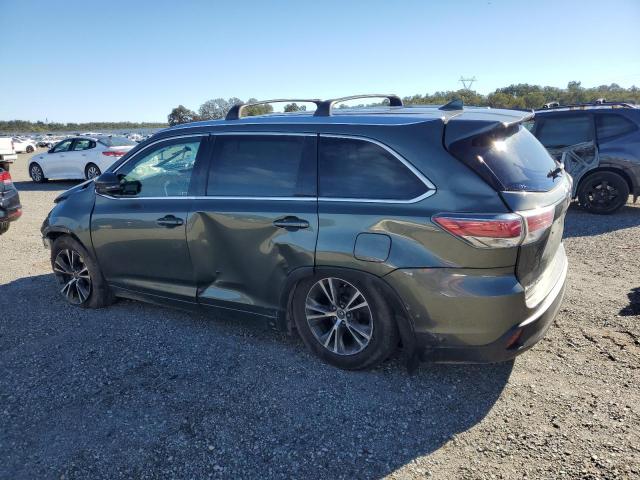 5TDJKRFH3GS313146 - 2016 TOYOTA HIGHLANDER XLE Կանաչ լուսանկար 2