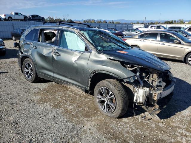 5TDJKRFH3GS313146 - 2016 TOYOTA HIGHLANDER XLE Կանաչ լուսանկար 4