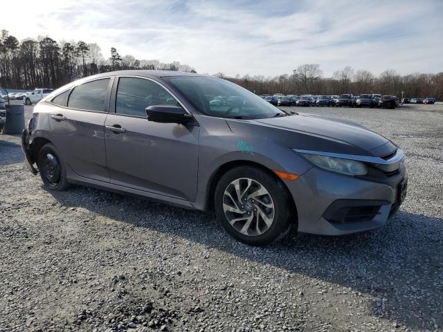 19XFC2F74GE056204 - 2016 HONDA CIVIC EX GRAY photo 4