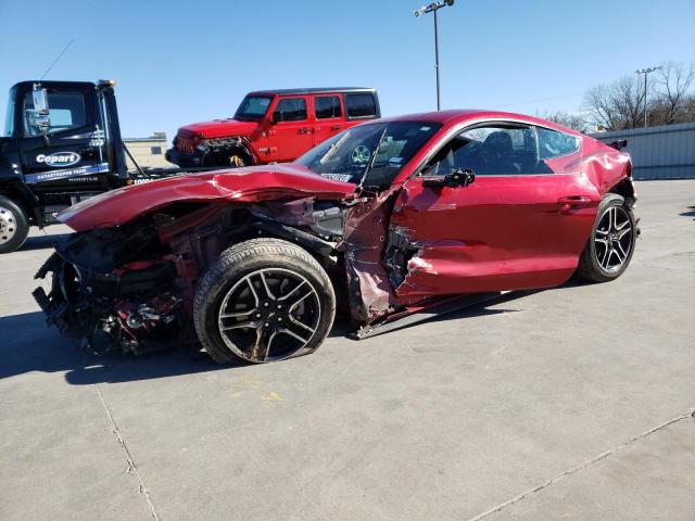 1FA6P8TH9N5145298 - 2022 FORD MUSTANG RED photo 1