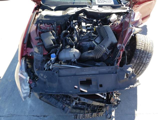 1FA6P8TH9N5145298 - 2022 FORD MUSTANG RED photo 11