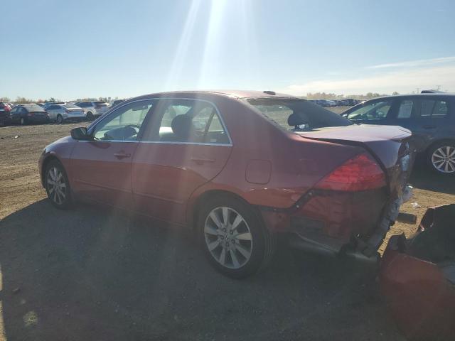 1HGCM66567A058076 - 2007 HONDA ACCORD EX 红色 照片 2