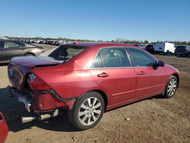 1HGCM66567A058076 - 2007 HONDA ACCORD EX 红色 照片 3