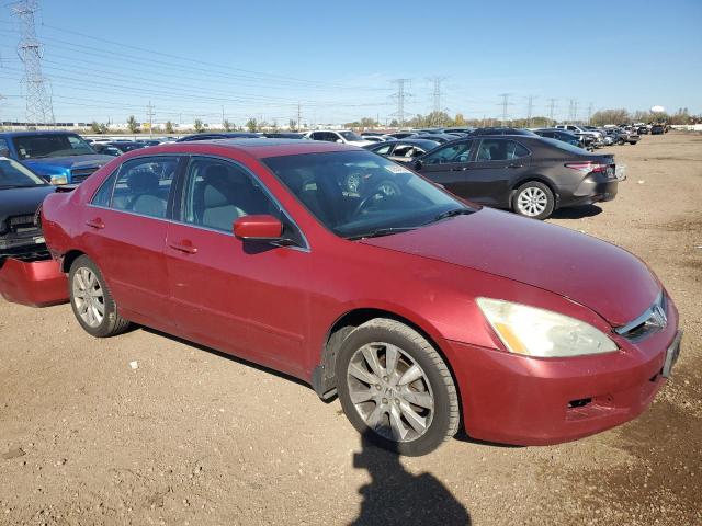 1HGCM66567A058076 - 2007 HONDA ACCORD EX 红色 照片 4