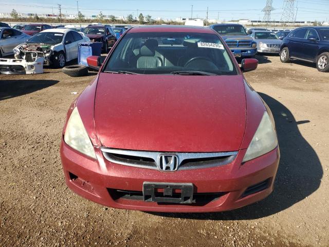 1HGCM66567A058076 - 2007 HONDA ACCORD EX 红色 照片 5
