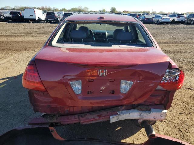 1HGCM66567A058076 - 2007 HONDA ACCORD EX 红色 照片 6