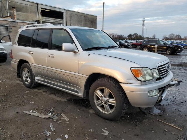 JTJHT00W674021515 - 2007 LEXUS LX 470 SILVER photo 4