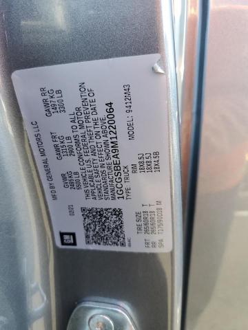 1GCGSBEA9M1220064 - 2021 CHEVROLET COLORADO 灰色 照片 13