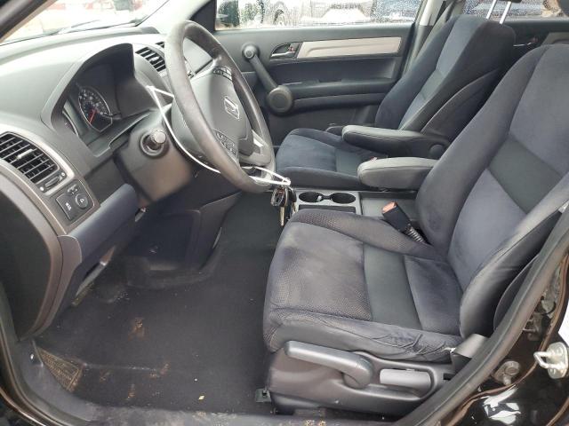 5J6RE4H50AL076697 - 2010 HONDA CR-V EX BLACK photo 7