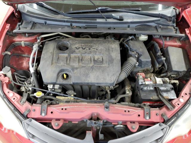 2T1BURHE6GC515361 - 2016 TOYOTA COROLLA L 红色 照片 11