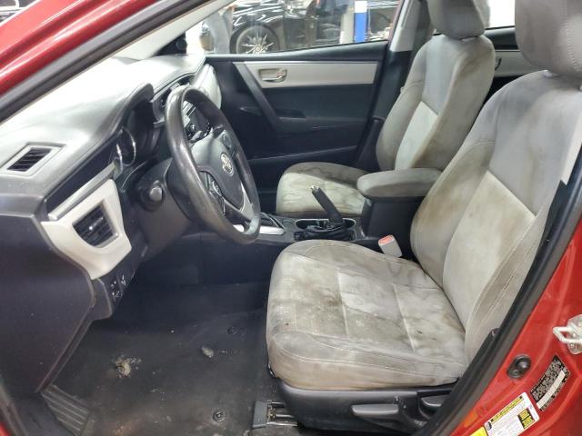 2T1BURHE6GC515361 - 2016 TOYOTA COROLLA L 红色 照片 7