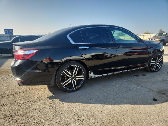 1HGCR2F59HA147099 - 2017 HONDA ACCORD SPORT Чорний фото 3