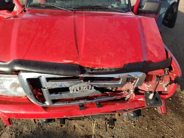 1FTYR14D29PA13221 - 2009 FORD RANGER SUPER CAB RED photo 11