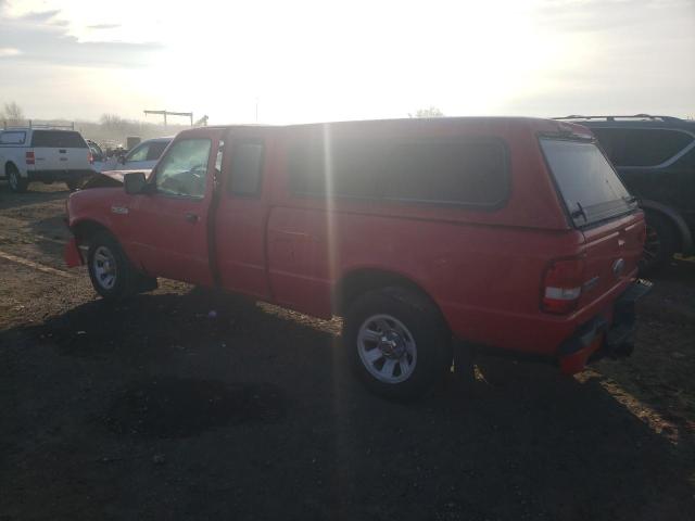 1FTYR14D29PA13221 - 2009 FORD RANGER SUPER CAB RED photo 2