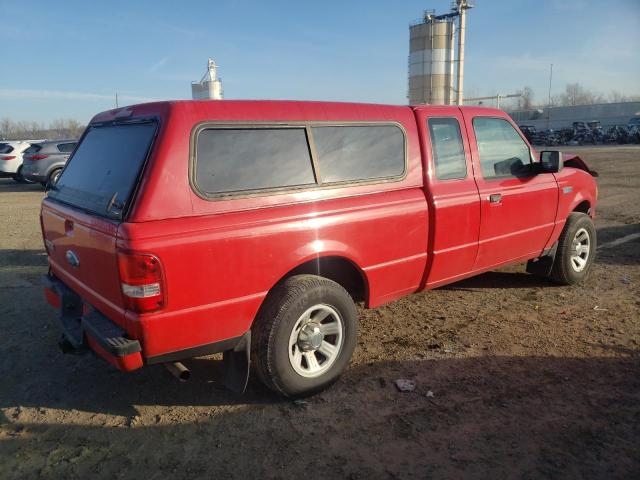 1FTYR14D29PA13221 - 2009 FORD RANGER SUPER CAB RED photo 3
