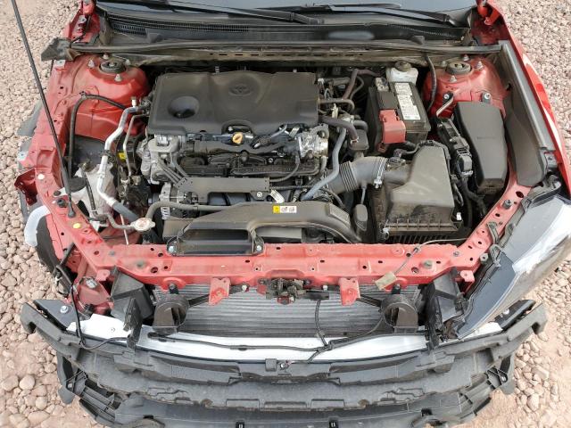 4T1G11AK9RU246841 - 2024 TOYOTA CAMRY SE NIGHT SHADE RED photo 11