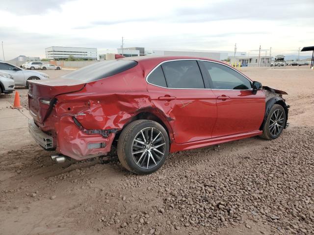 4T1G11AK9RU246841 - 2024 TOYOTA CAMRY SE NIGHT SHADE RED photo 3