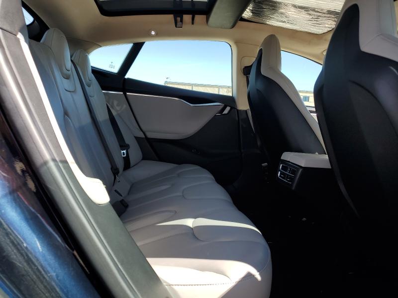 5YJSA1CN2DFP21883 - 2013 TESLA MODEL S Կապույտ լուսանկար 10
