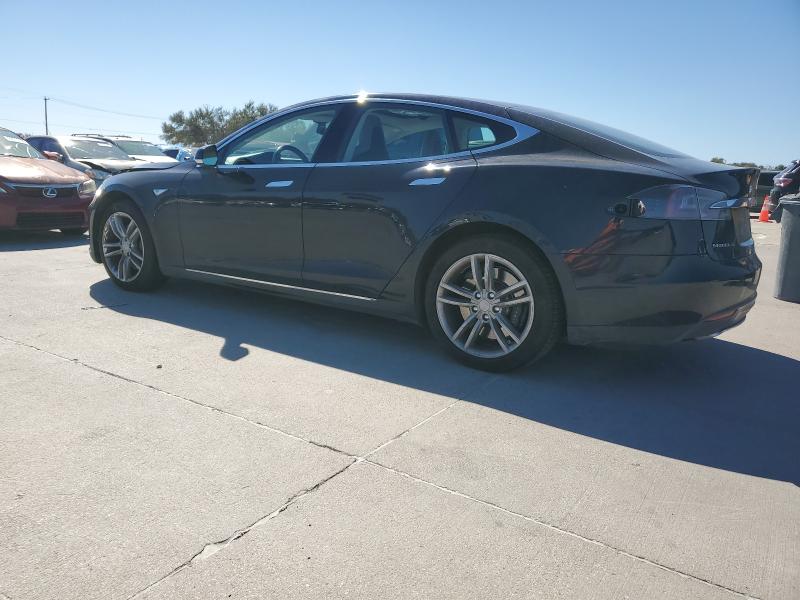 5YJSA1CN2DFP21883 - 2013 TESLA MODEL S Կապույտ լուսանկար 2