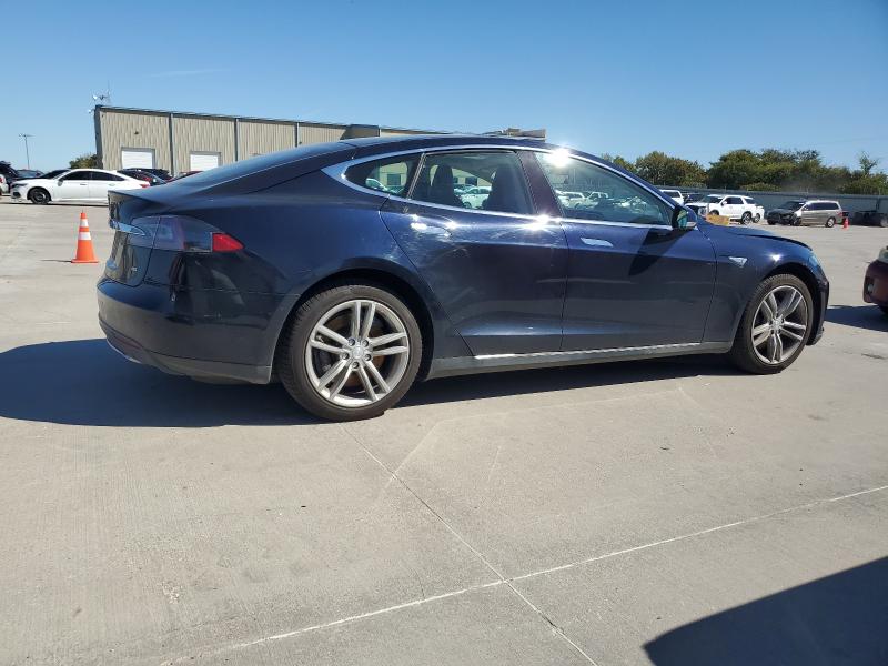 5YJSA1CN2DFP21883 - 2013 TESLA MODEL S Կապույտ լուսանկար 3