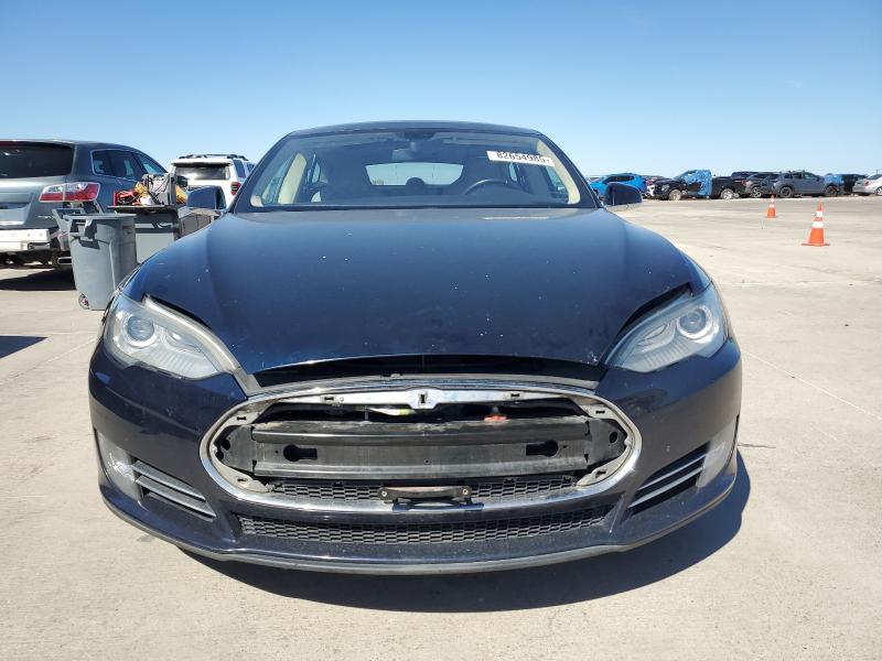 5YJSA1CN2DFP21883 - 2013 TESLA MODEL S Կապույտ լուսանկար 5