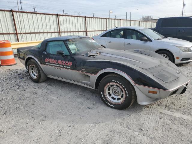 1Z87L8S901171 - 1978 CHEVROLET CORVETTE BLACK photo 4