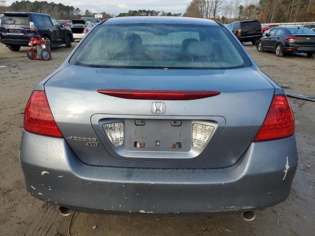 1HGCM66417A083670 - 2007 HONDA ACCORD SE BLUE photo 6