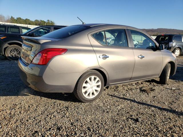 3N1CN7APXDL847686 - 2013 NISSAN VERSA S GRAY photo 3