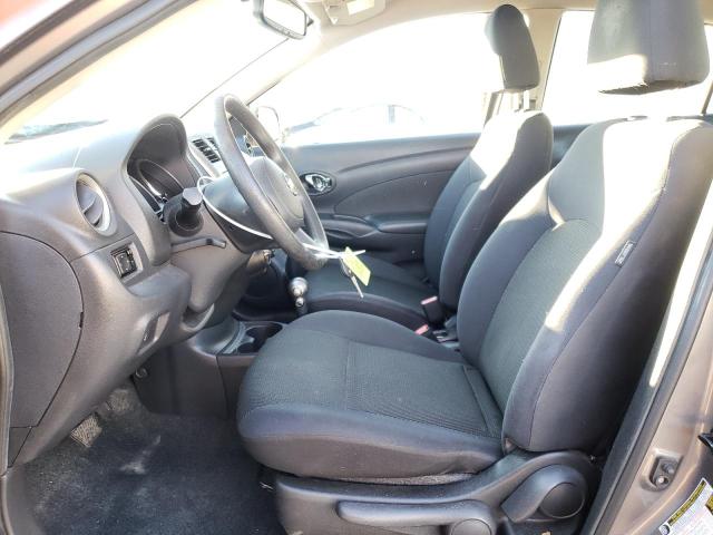 3N1CN7APXDL847686 - 2013 NISSAN VERSA S GRAY photo 7