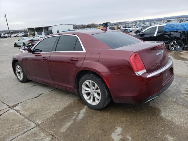 2C3CCAAG3FH808129 - 2015 CHRYSLER 300 LIMITED BURGUNDY photo 2