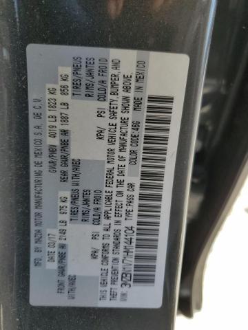 3MZBN1V71HM144104 - 2017 MAZDA 3 TOURING GRAY photo 12
