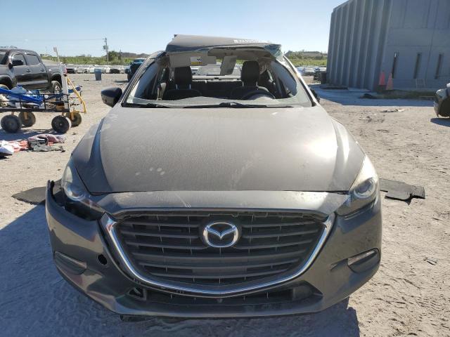 3MZBN1V71HM144104 - 2017 MAZDA 3 TOURING GRAY photo 5