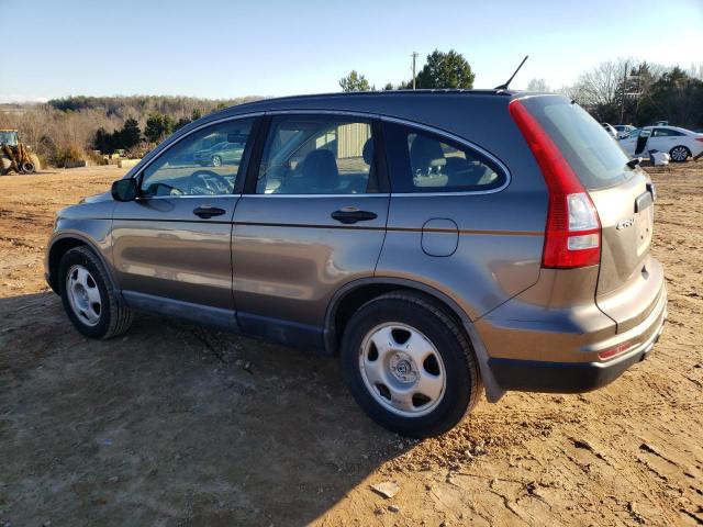 5J6RE4H39AL024726 - 2010 HONDA CR-V LX GRAY photo 2