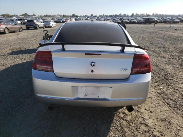 2B3KA53H46H450583 - 2006 DODGE CHARGER R/T ვერცხლისფერი ფოტო 6