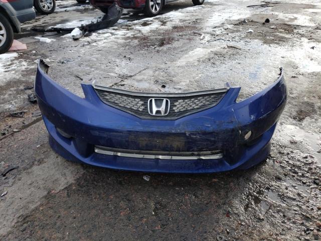 JHMGE8H49AS005370 - 2010 HONDA FIT SPORT BLUE photo 12