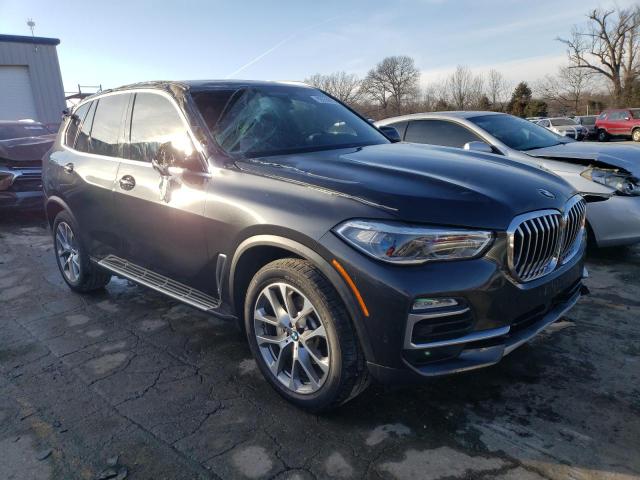 5UXCR6C04M9E48858 - 2021 BMW X5 XDRIVE40I GRAY photo 4