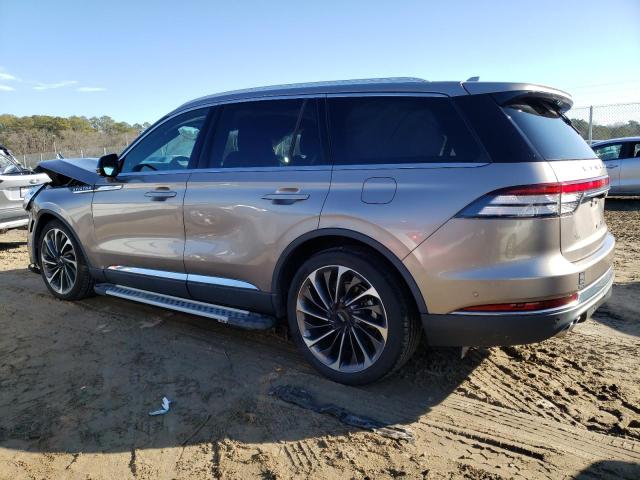 5LM5J7XC1LGL26387 - 2020 LINCOLN AVIATOR RESERVE BEIGE photo 2