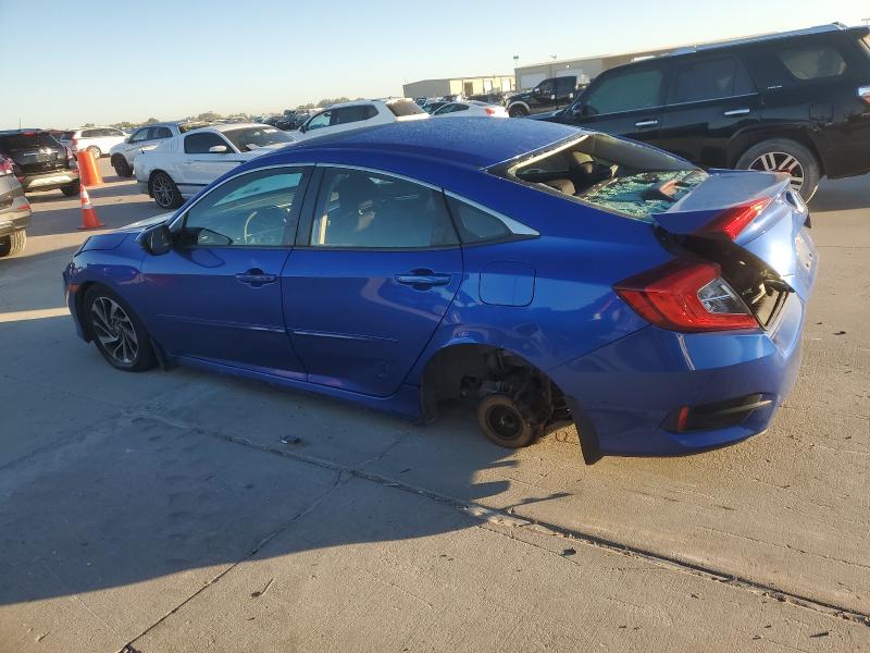 19XFC2F80GE093727 - 2016 HONDA CIVIC EX ლურჯი ფოტო 2
