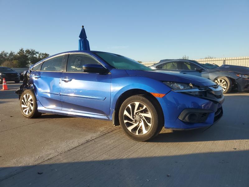 19XFC2F80GE093727 - 2016 HONDA CIVIC EX ლურჯი ფოტო 4