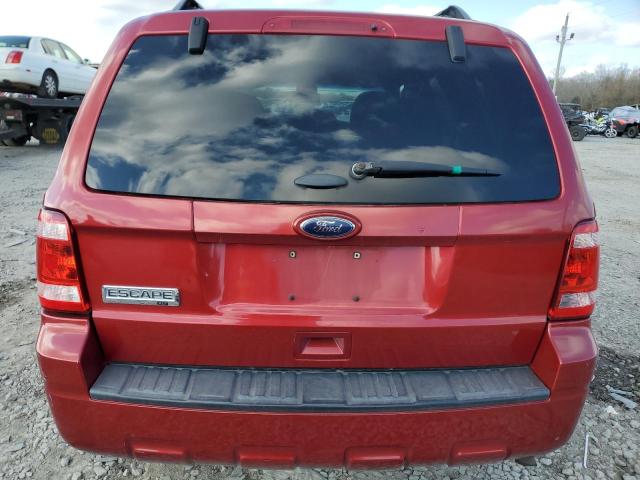 1FMCU0D76CKB03467 - 2012 FORD ESCAPE XLT RED photo 6