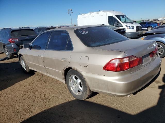 1HGCG1659YA071285 - 2000 HONDA ACCORD EX TAN photo 2