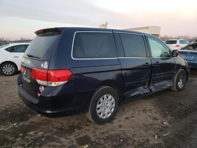 5FNRL38258B025401 - 2008 HONDA ODYSSEY LX BLUE photo 3