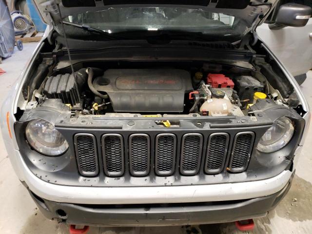 ZACCJBCB2JPH59988 - 2018 JEEP RENEGADE TRAILHAWK SILVER photo 11