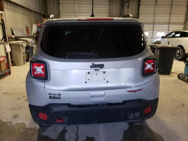 ZACCJBCB2JPH59988 - 2018 JEEP RENEGADE TRAILHAWK SILVER photo 6