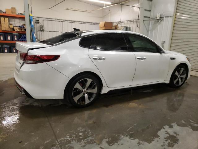 5XXGW4L27JG209432 - 2018 KIA OPTIMA SX WHITE photo 3