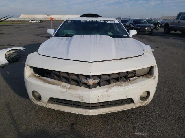 2G1FB1E32C9122908 - 2012 CHEVROLET CAMARO LT WHITE photo 5