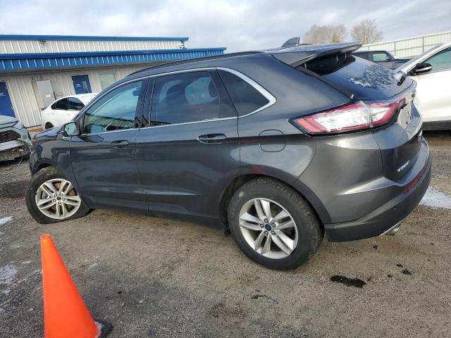 2FMPK4J90HBB55280 - 2017 FORD EDGE SEL GRAY photo 2