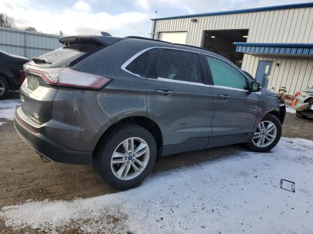 2FMPK4J90HBB55280 - 2017 FORD EDGE SEL GRAY photo 3